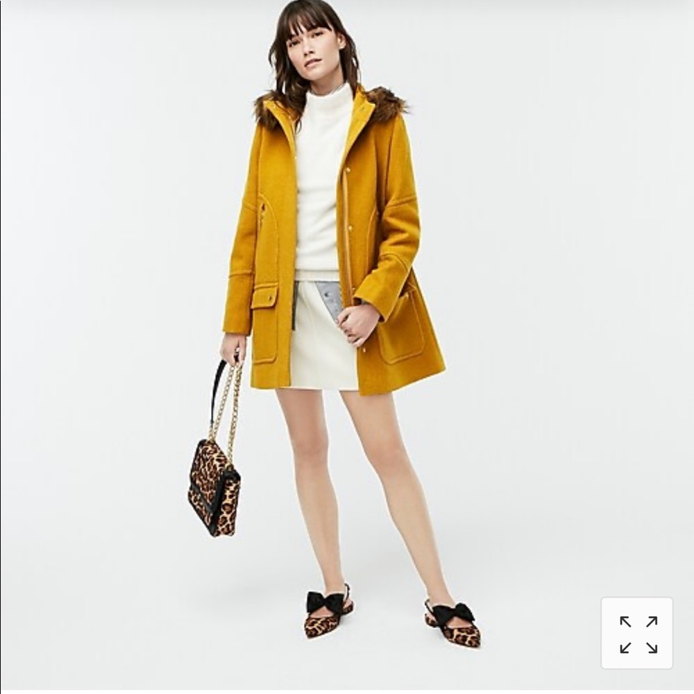 Chateau parka in Italian stadium-cloth wool